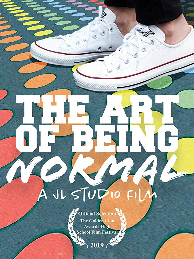 The Art of Being Normal poster background