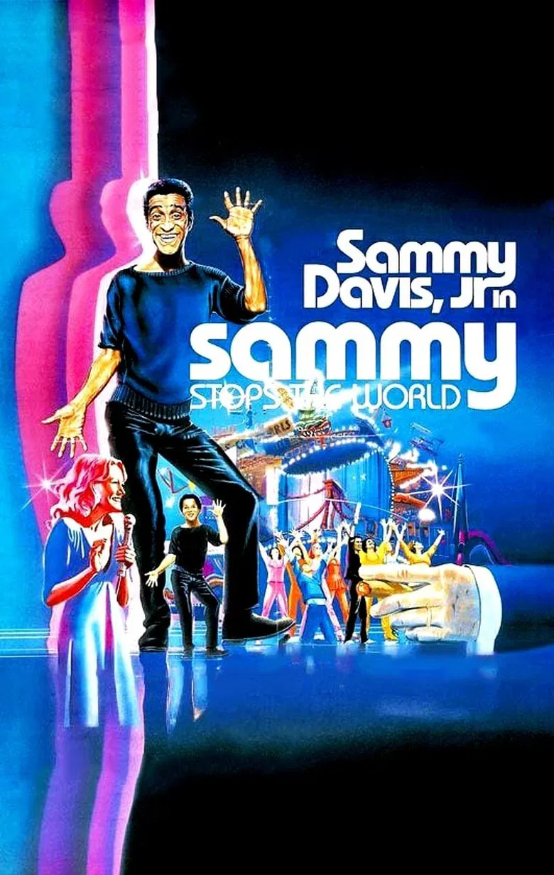 Sammy Stops the World poster background
