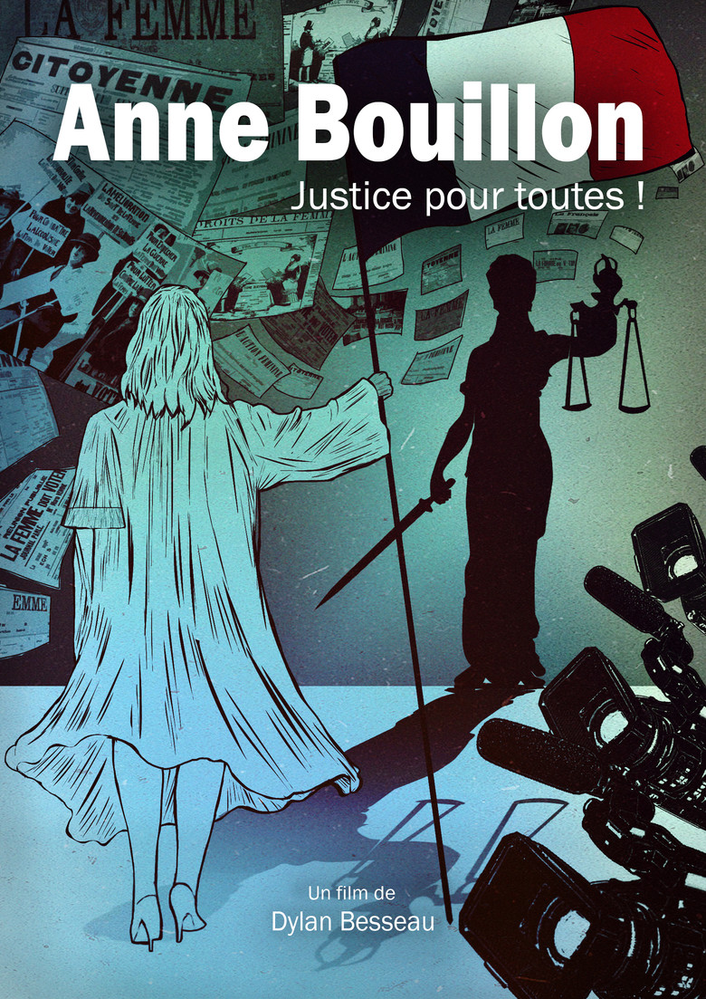 Anne Bouillon : Justice pour toutes poster background