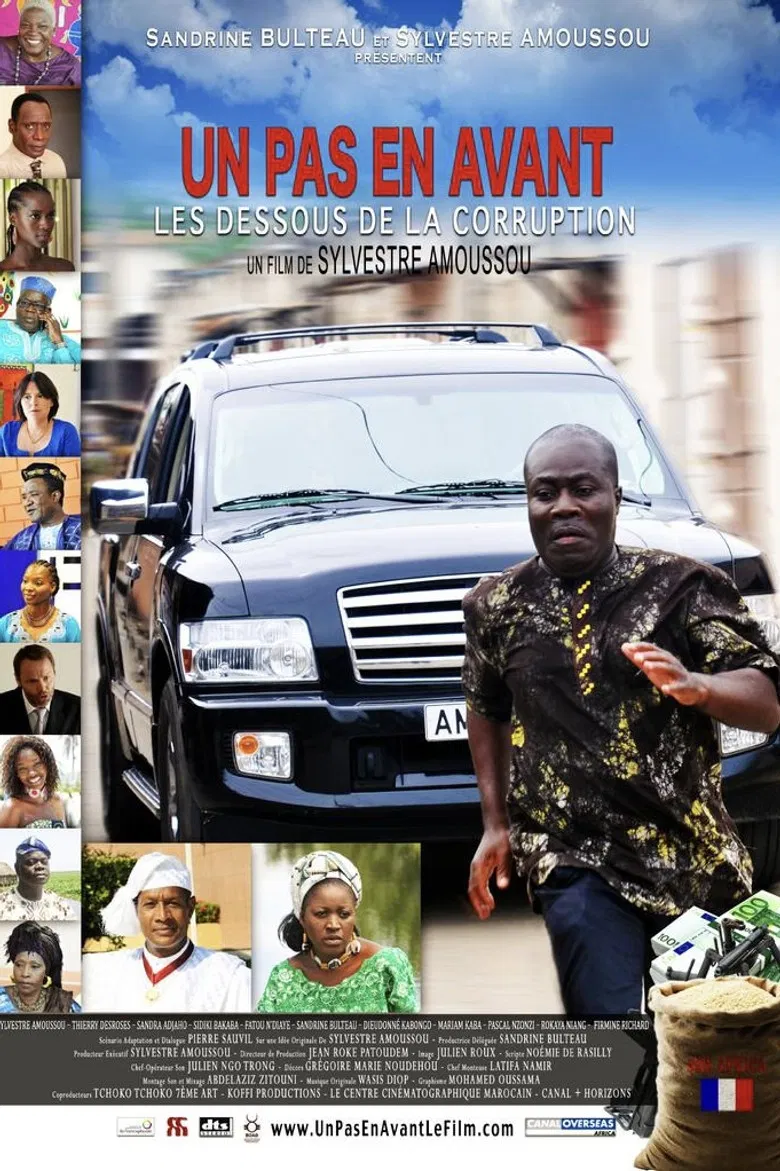 One Step Forward poster background