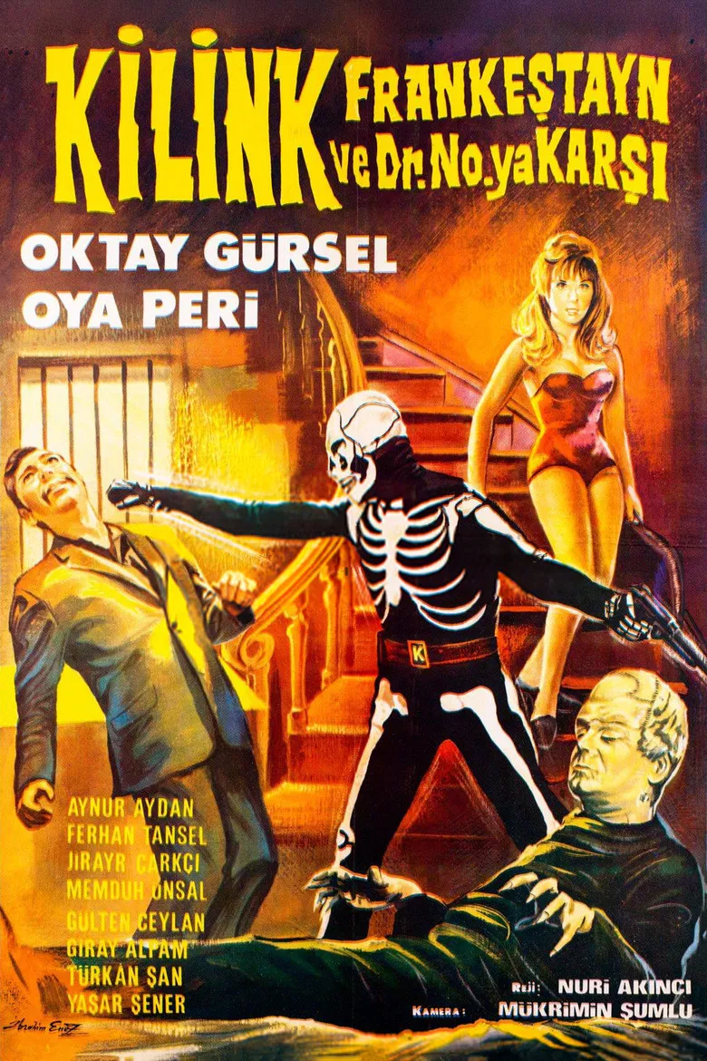 Killing vs. Frankenstein poster background