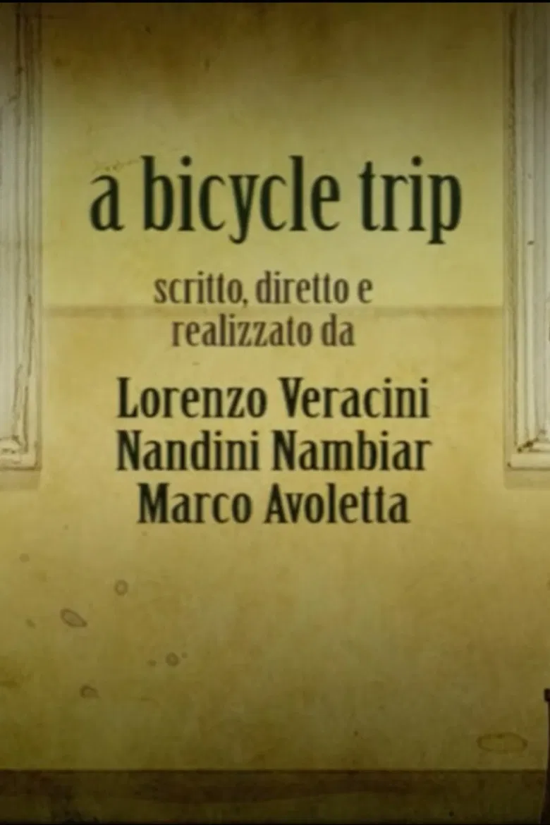 A Bicycle Trip poster background