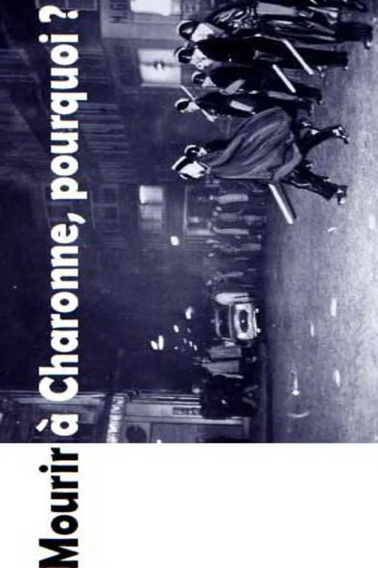 Mourir à Charonne, pourquoi ? poster background