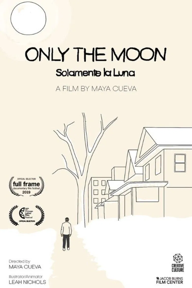 Only The Moon / Solamente La Luna poster background