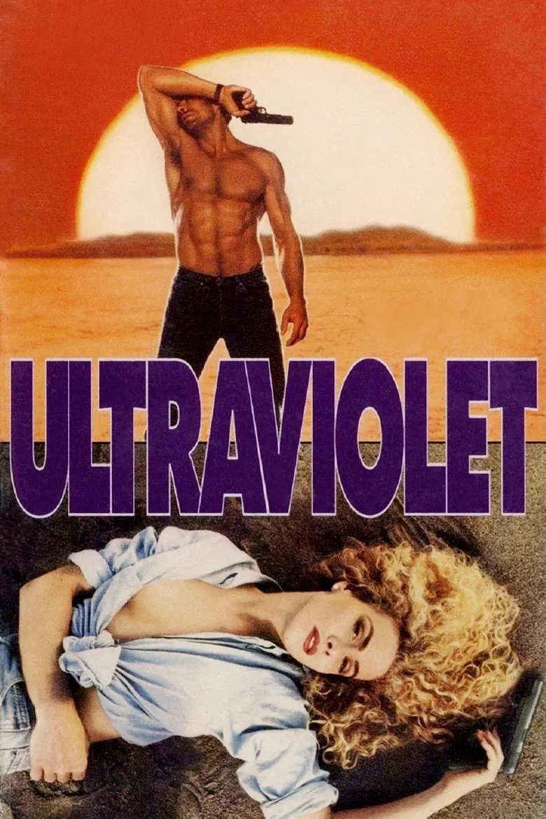 Ultraviolet poster background