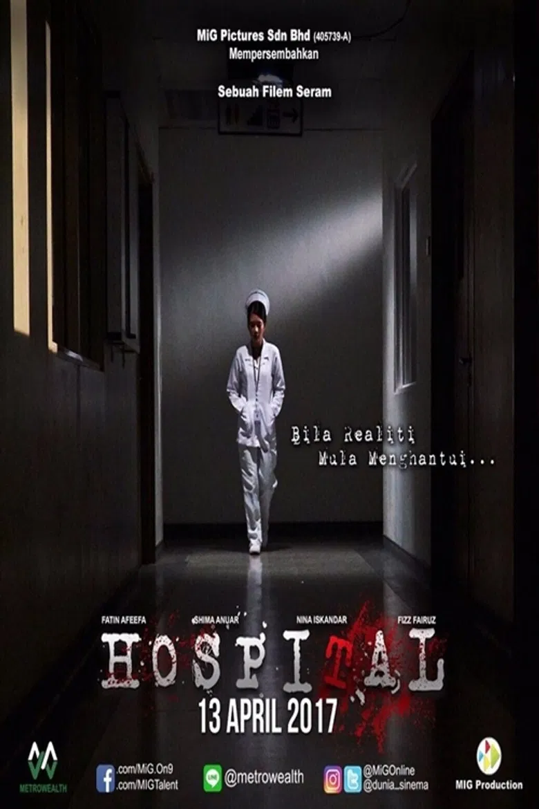 Hospital poster background