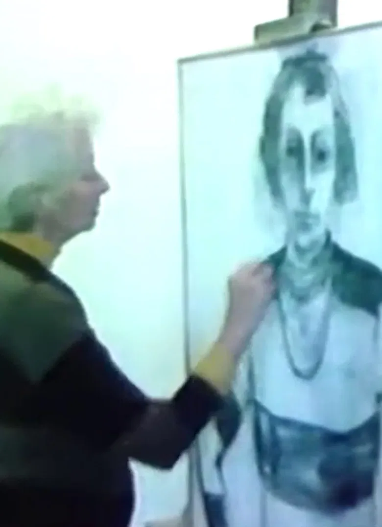 Light Coming Through: A Portrait of Maud Morgan poster background