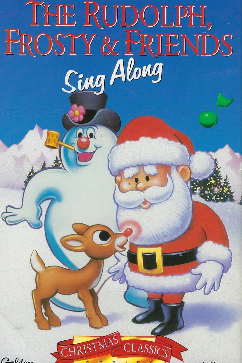 The Rudolph, Frosty & Friends Sing Along poster background