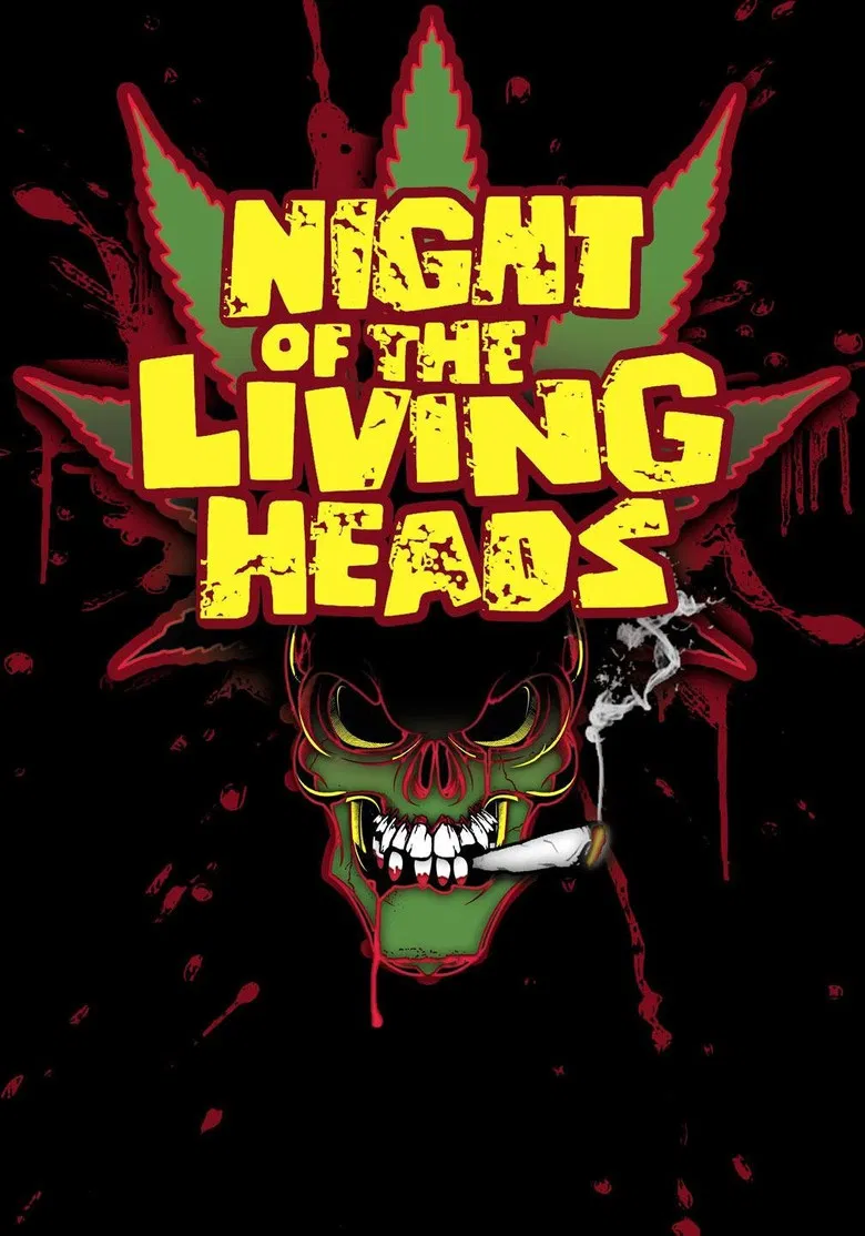 Night of the Living Heads poster background