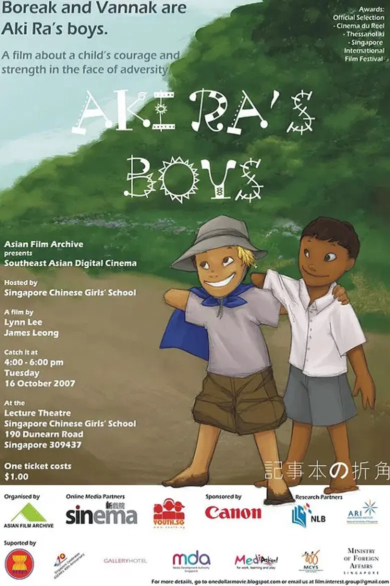 Aki Ra's Boys poster background