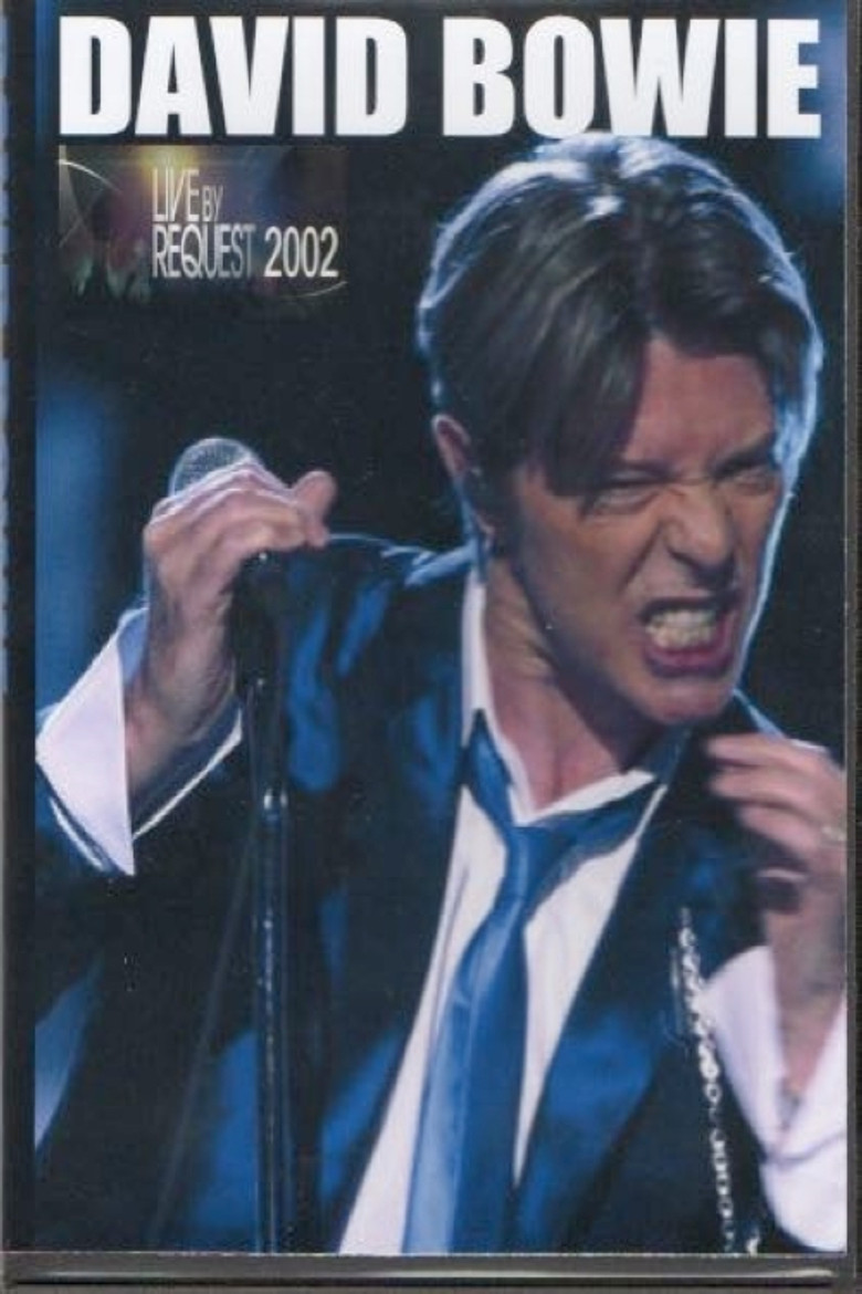 David Bowie: Live by Request poster background