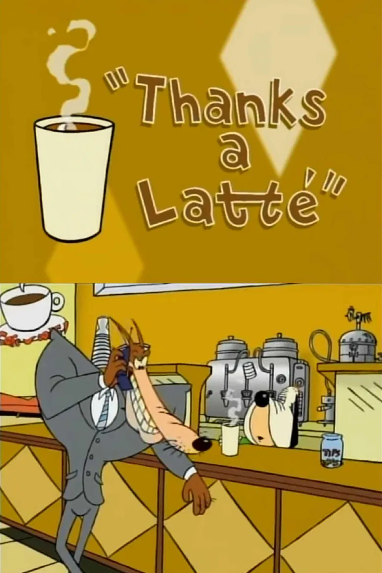 Thanks a Latte poster background