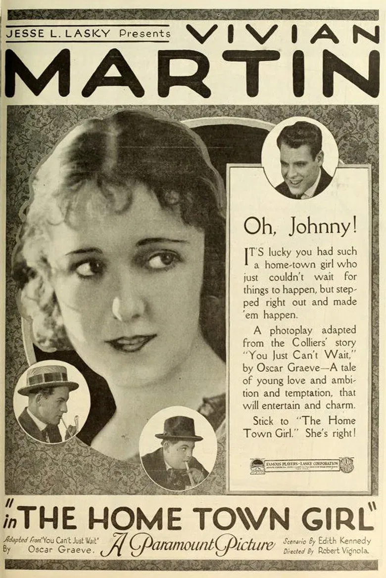 The Home Town Girl poster background