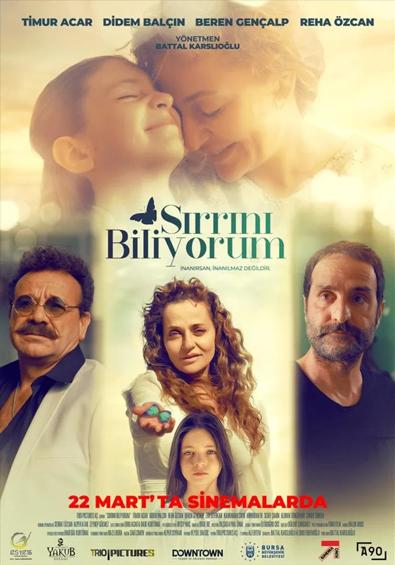 Sırrını Biliyorum poster background