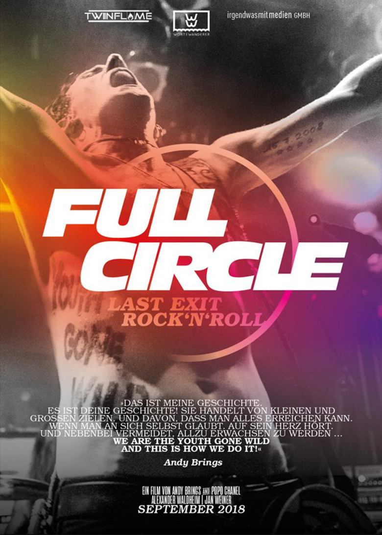 Full Circle - Last Exit Rock'n'Roll poster background