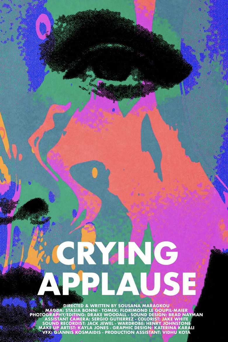 Crying Applause poster background