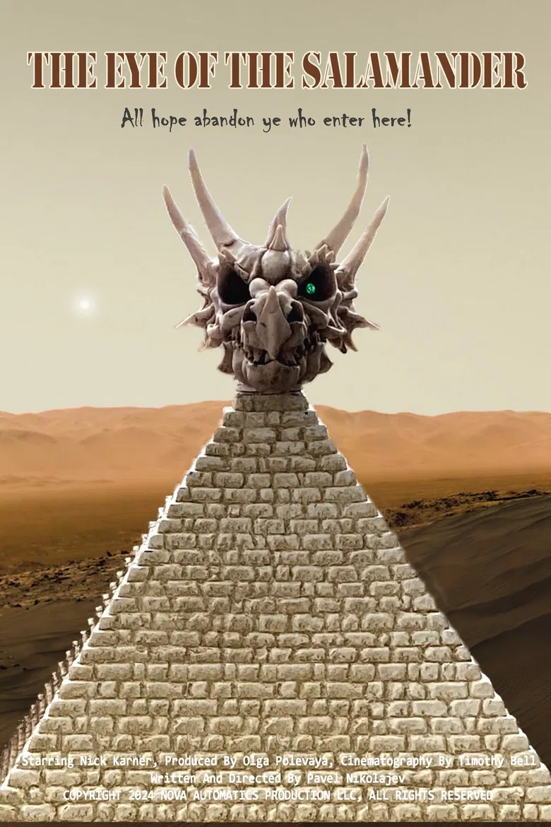 The Eye of the Salamander poster background