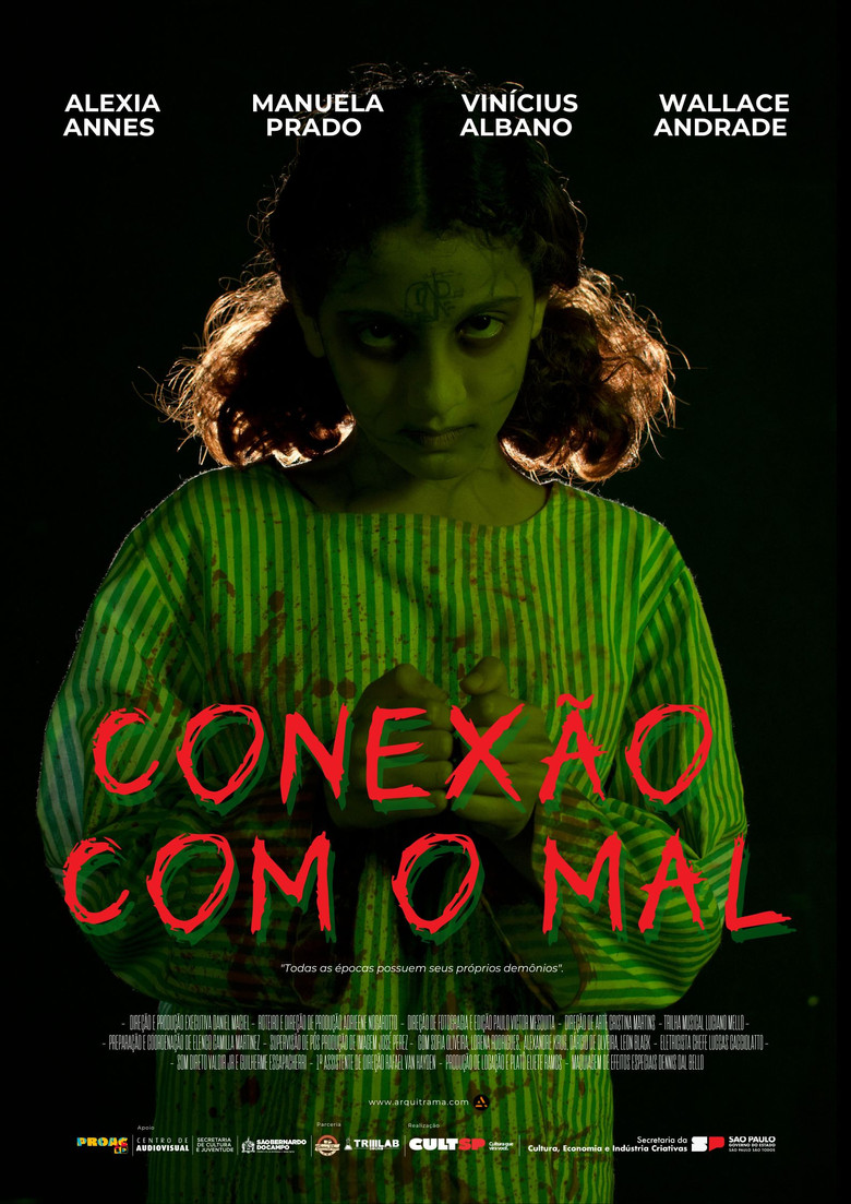 Conexão com o Mal (Evil Connection) poster background