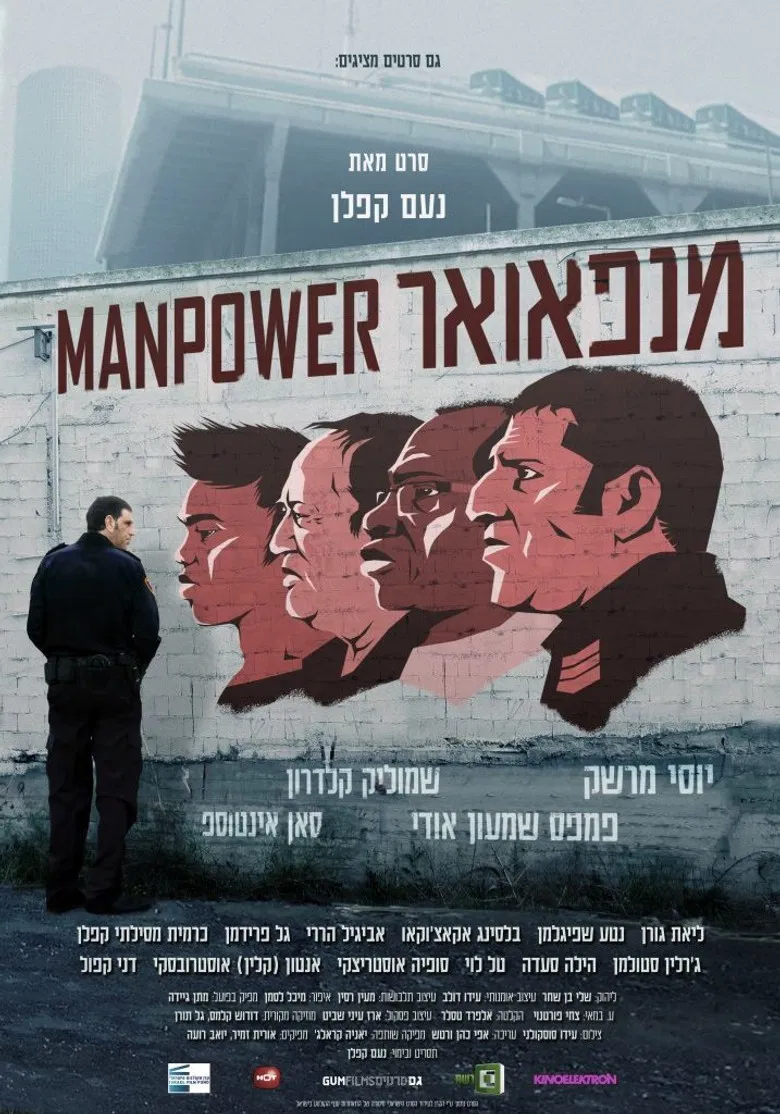 Manpower poster background