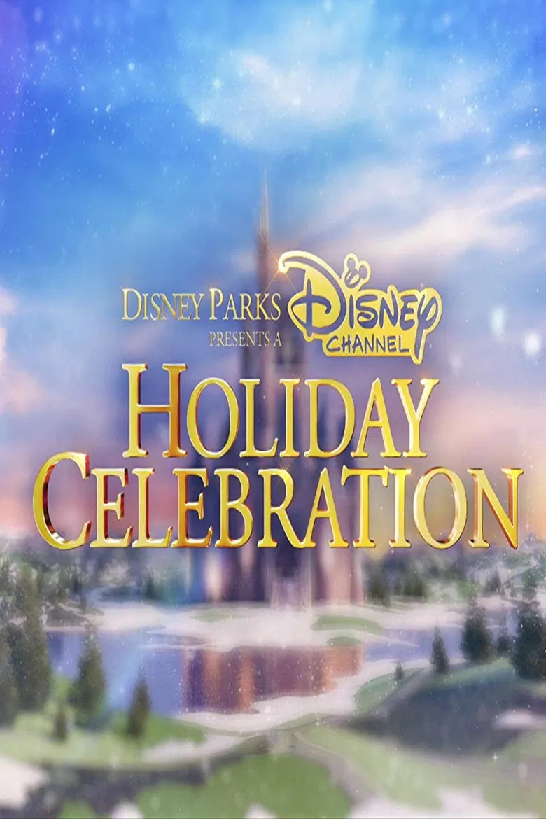 Disney Parks Presents a Disney Channel Holiday Celebration poster background