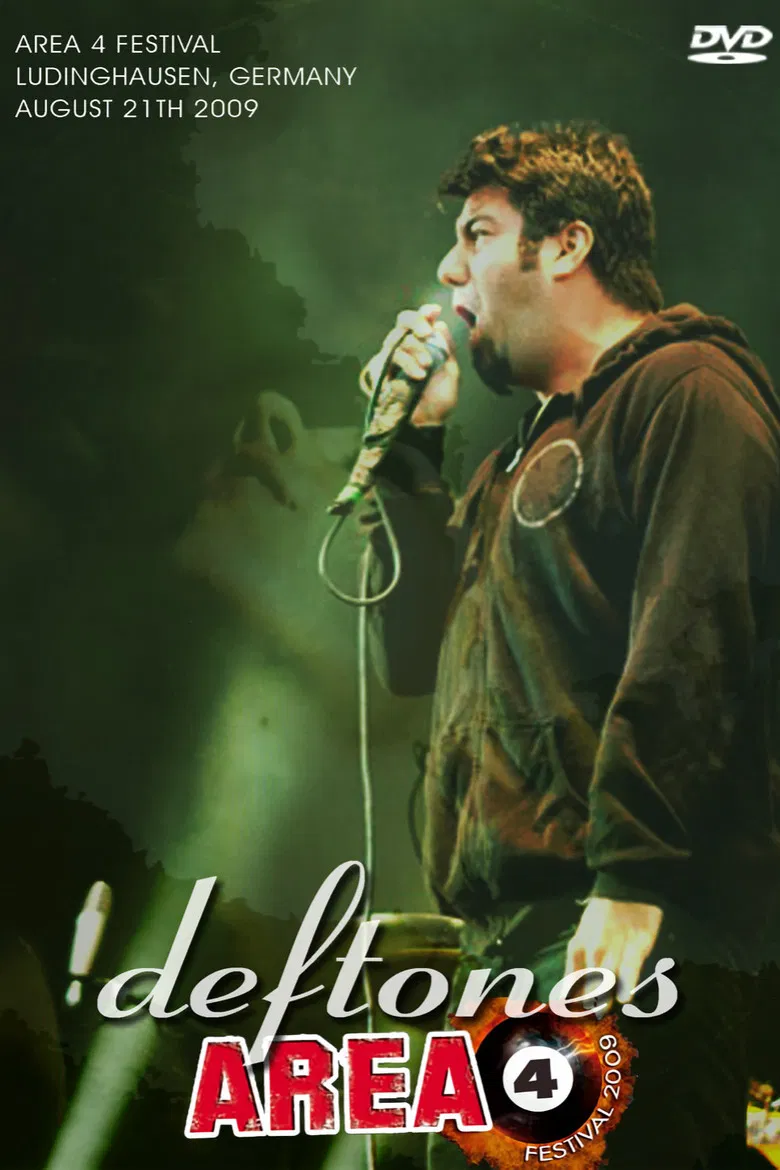 Deftones: Live at Area4 poster background