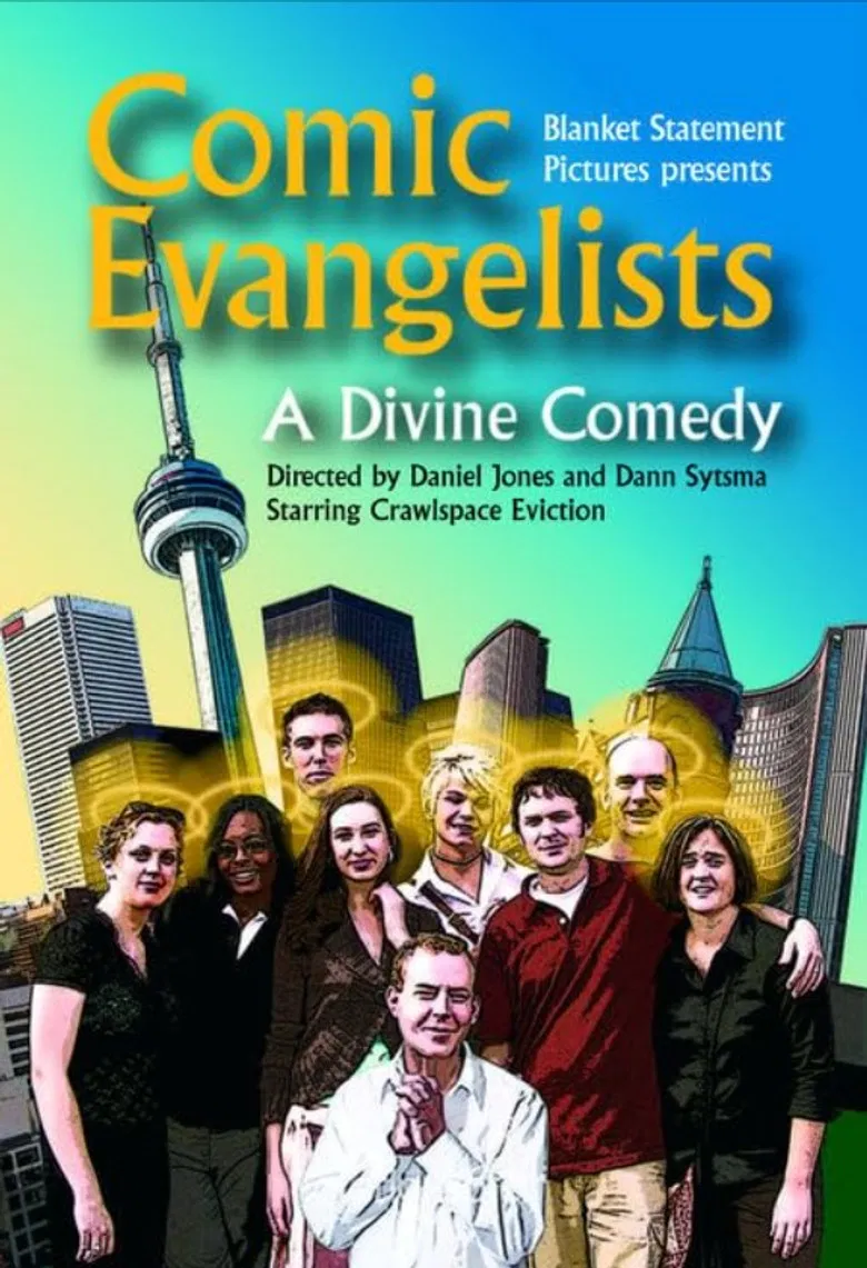 Comic Evangelists poster background