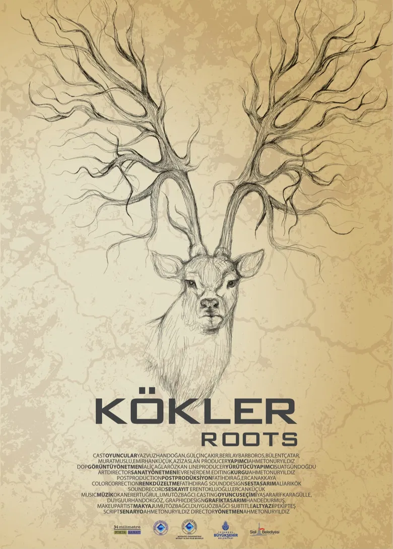 Kökler poster background