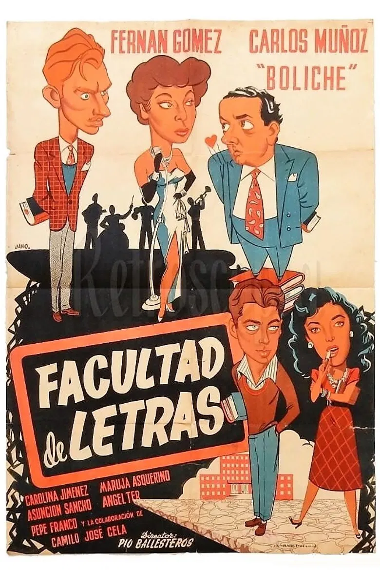 Facultad de Letras poster background