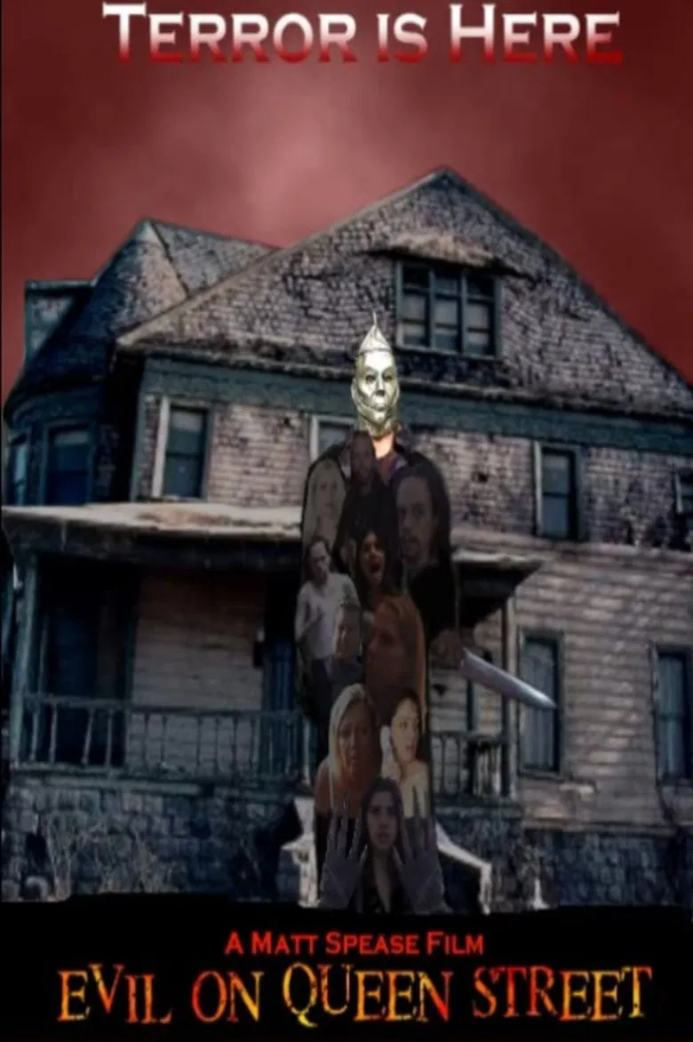 Evil on Queen Street poster background