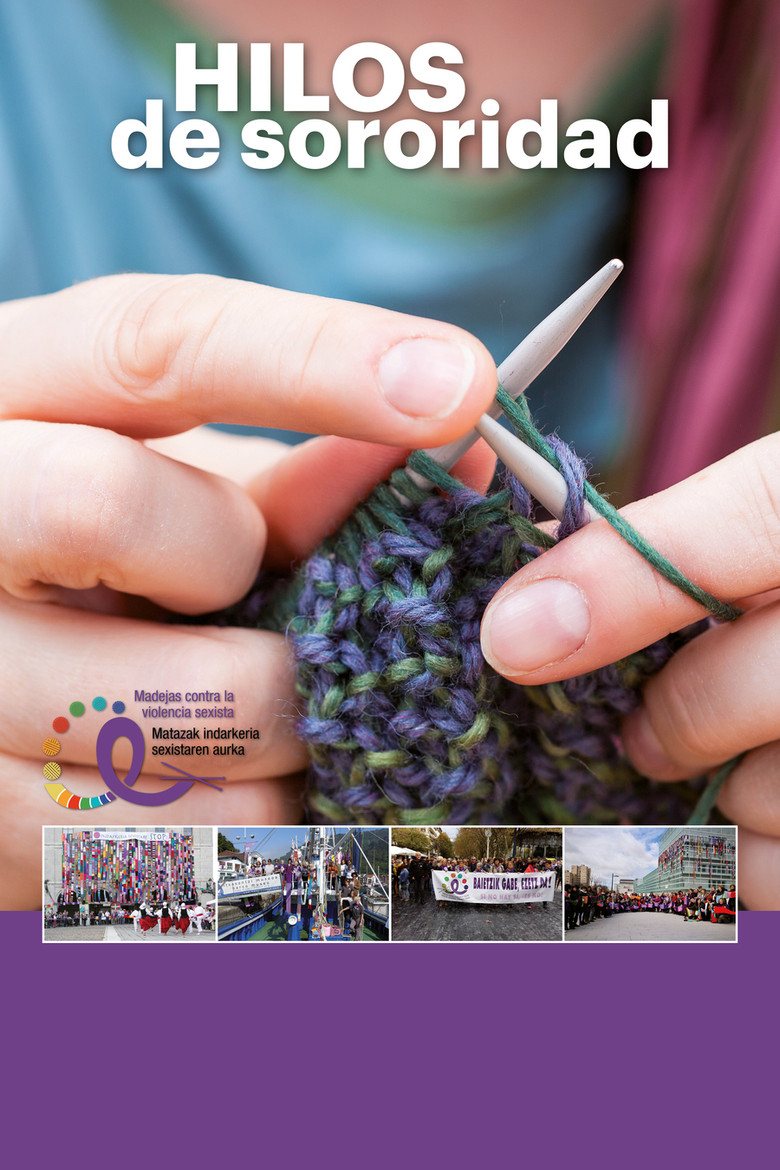 Hilos de sororidad poster background