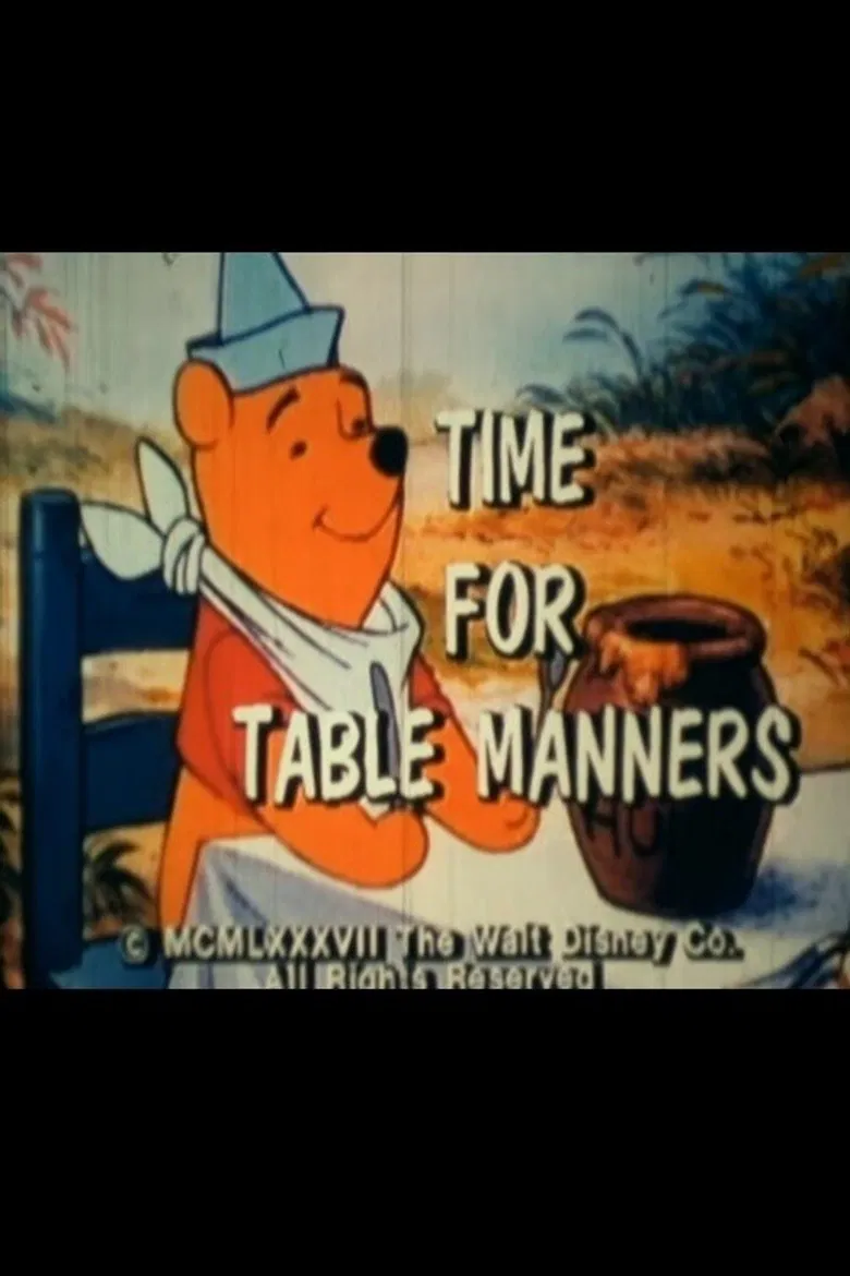 Time for Table Manners poster background