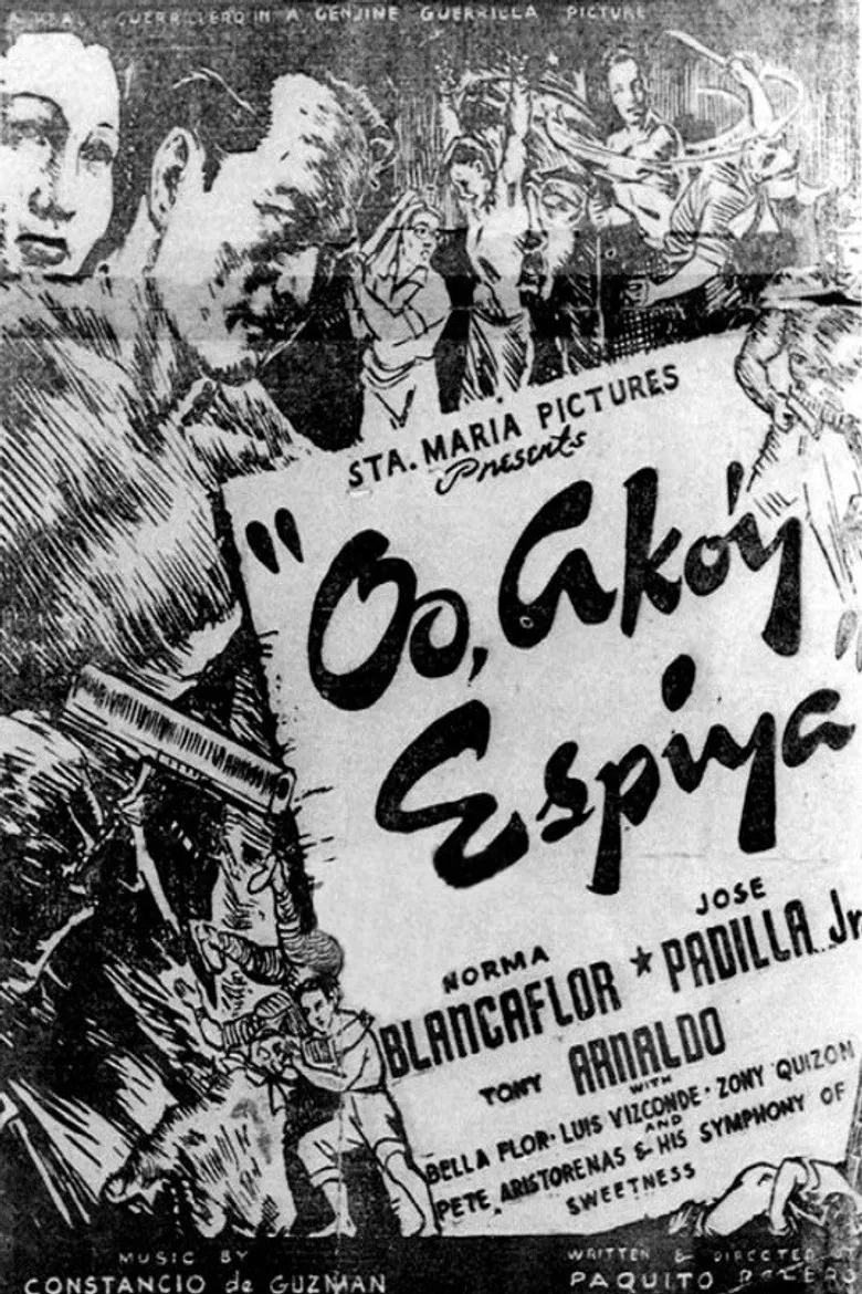 Oo Ako'y Espiya poster background