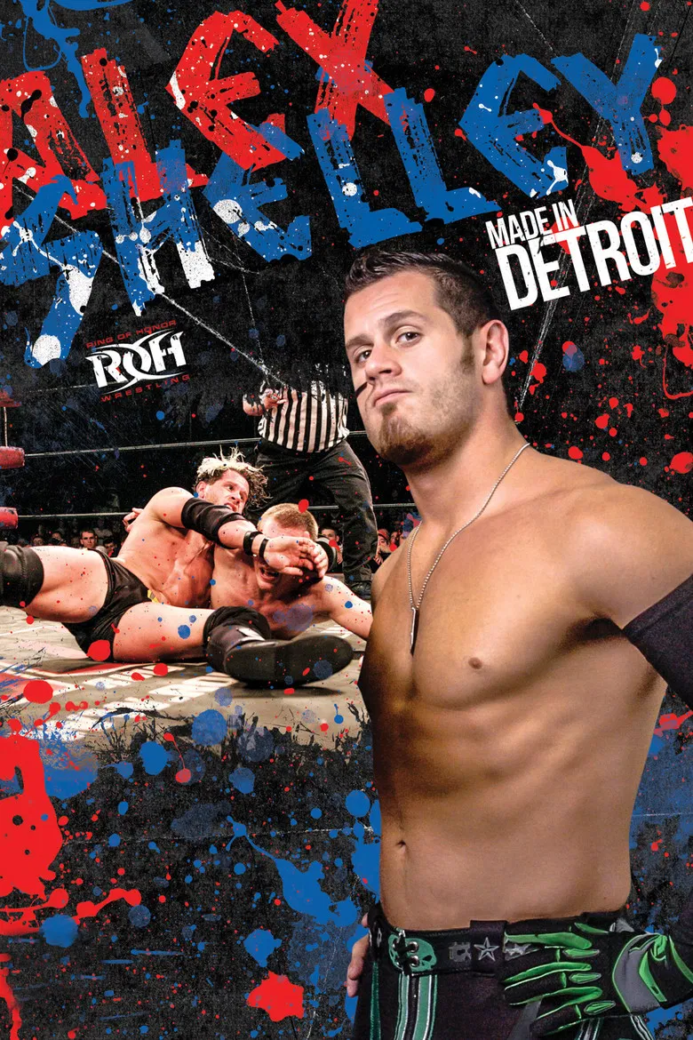 Alex Shelley: Made in Detroit poster background