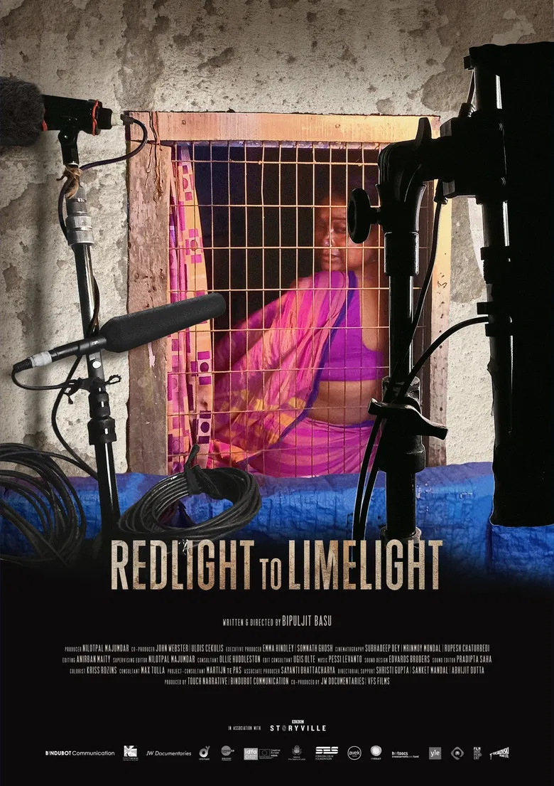 Redlight to Limelight poster background