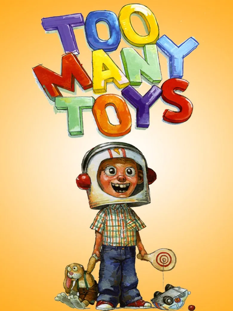 Too Many Toys poster background