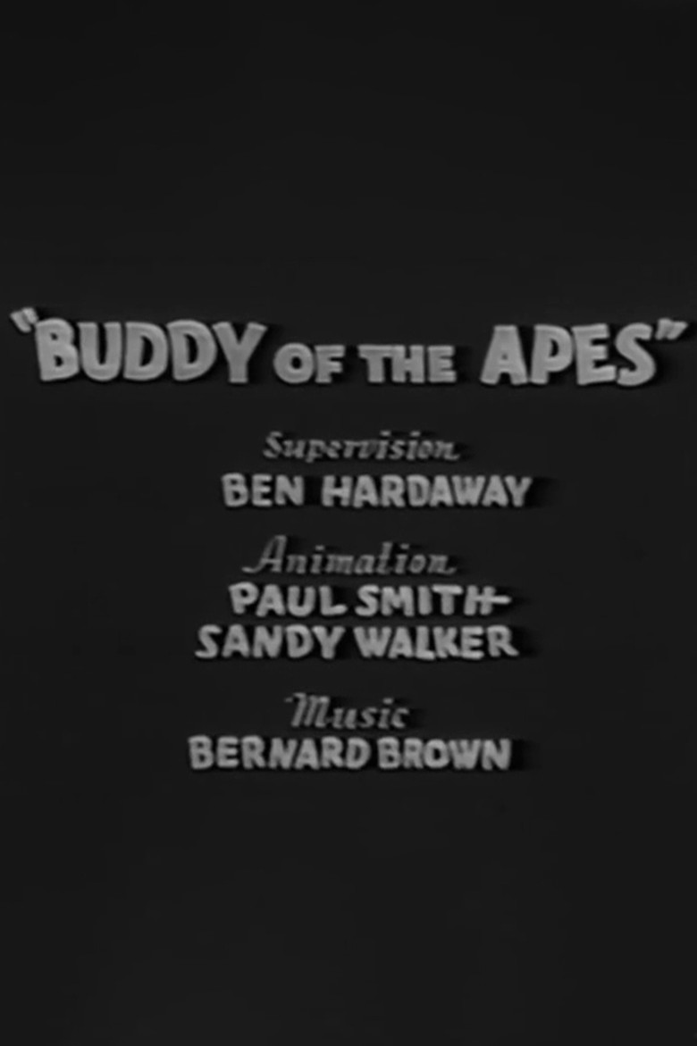 Buddy of the Apes poster background