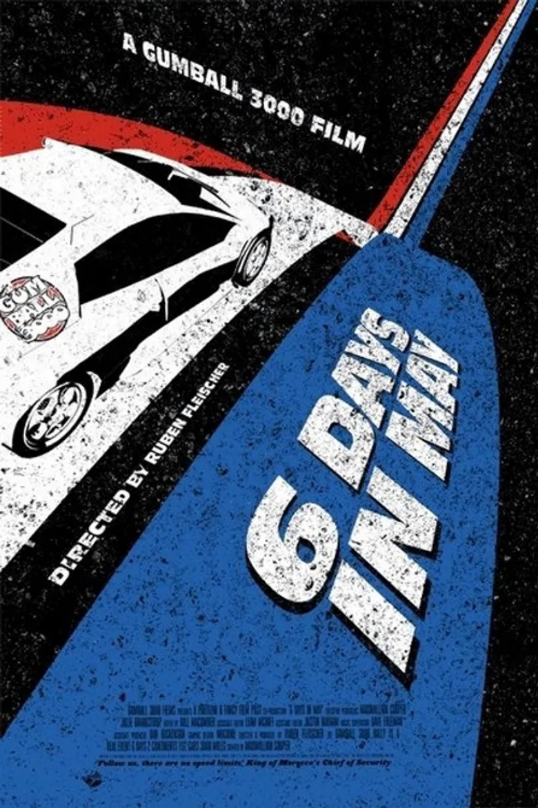 Gumball 3000: 6 Days in May poster background
