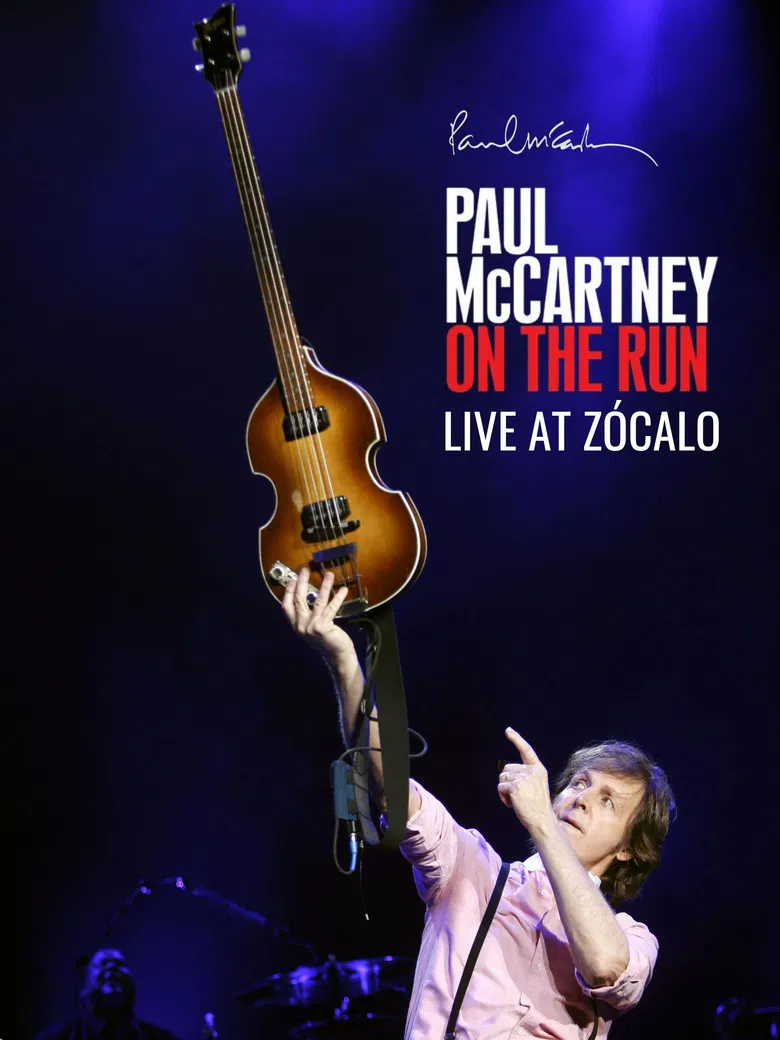 Paul McCartney Live at Zócalo poster background