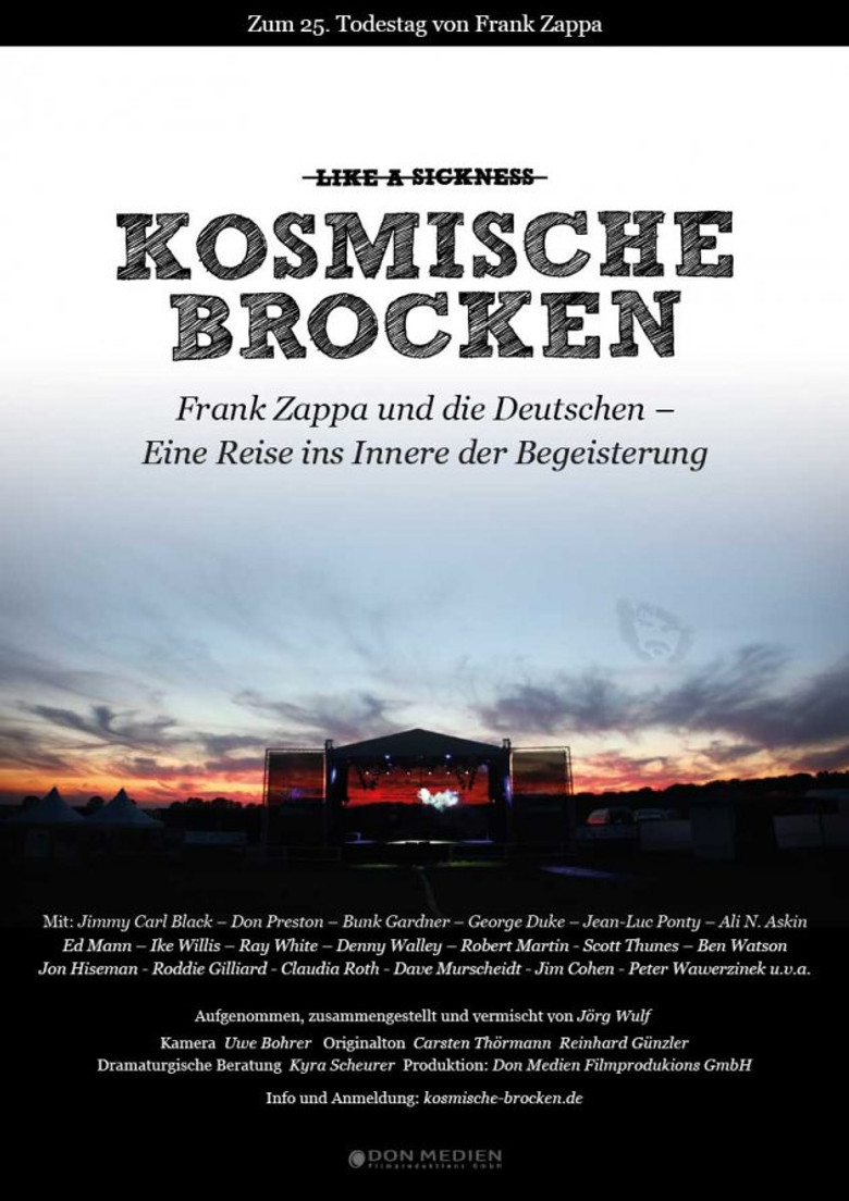 Kosmische Brocken - Frank Zappa und die Deutschen poster background