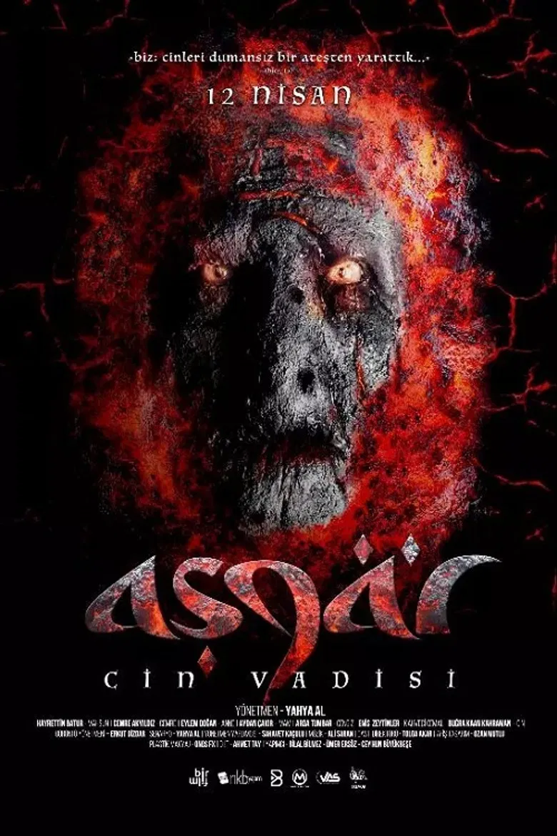 Aşgar: Cin Vadisi poster background