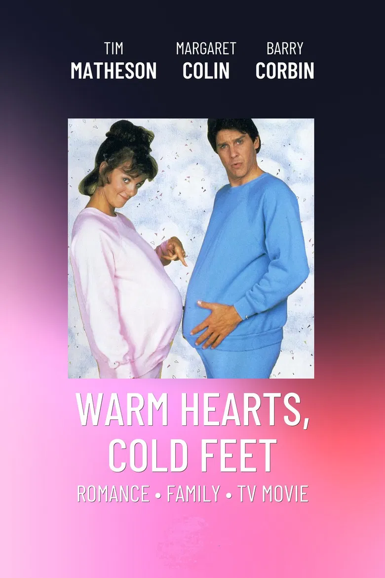 Warm Hearts, Cold Feet poster background