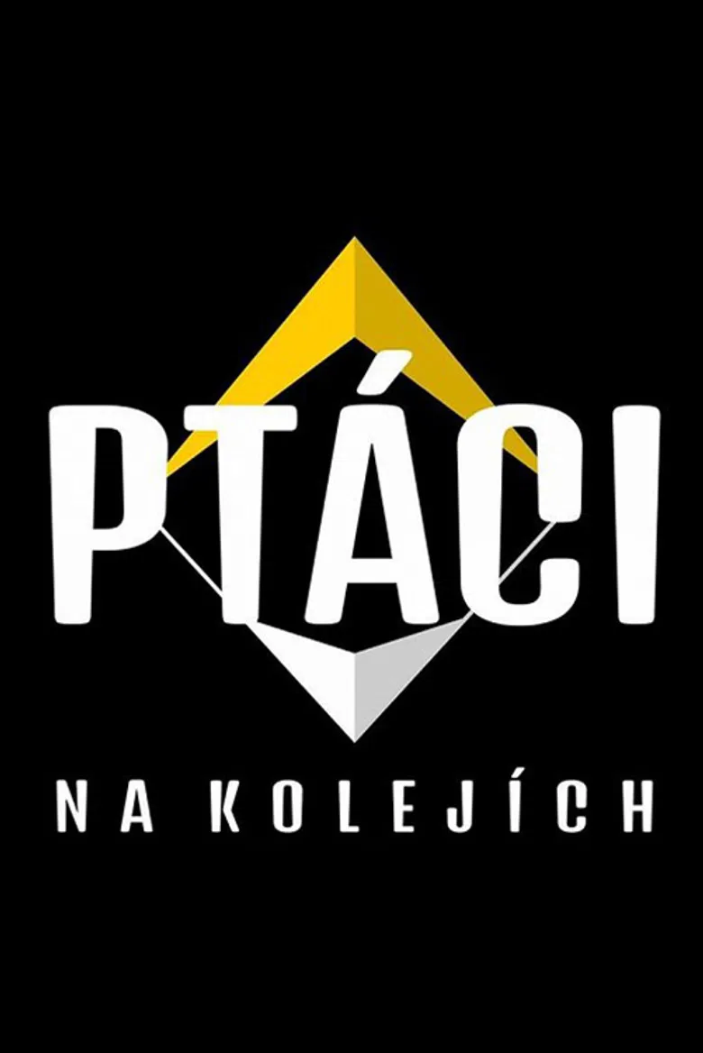 Ptáci na kolejích poster background