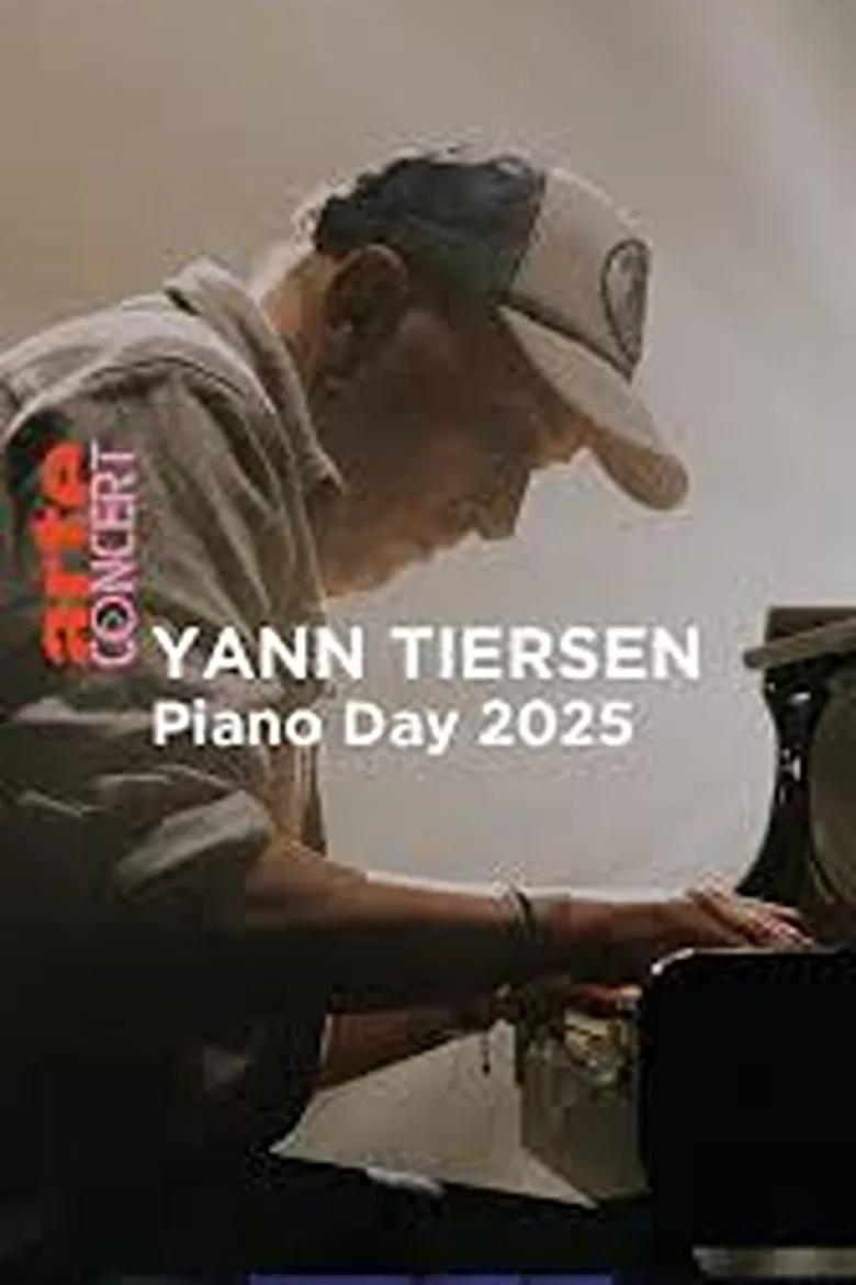 Yann Tiersen Piano Day 2025 poster background