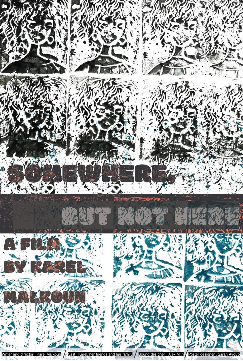 Somewhere, but not Here poster background