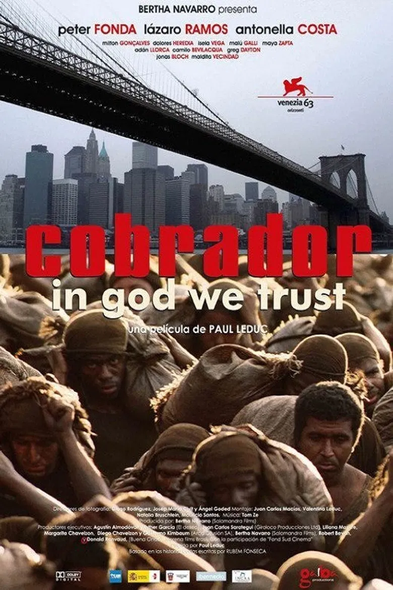 Cobrador: In God We Trust poster background