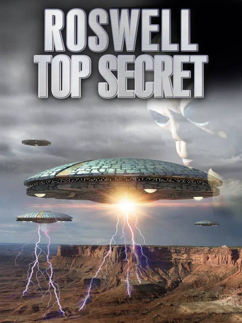 Roswell Top Secret poster background