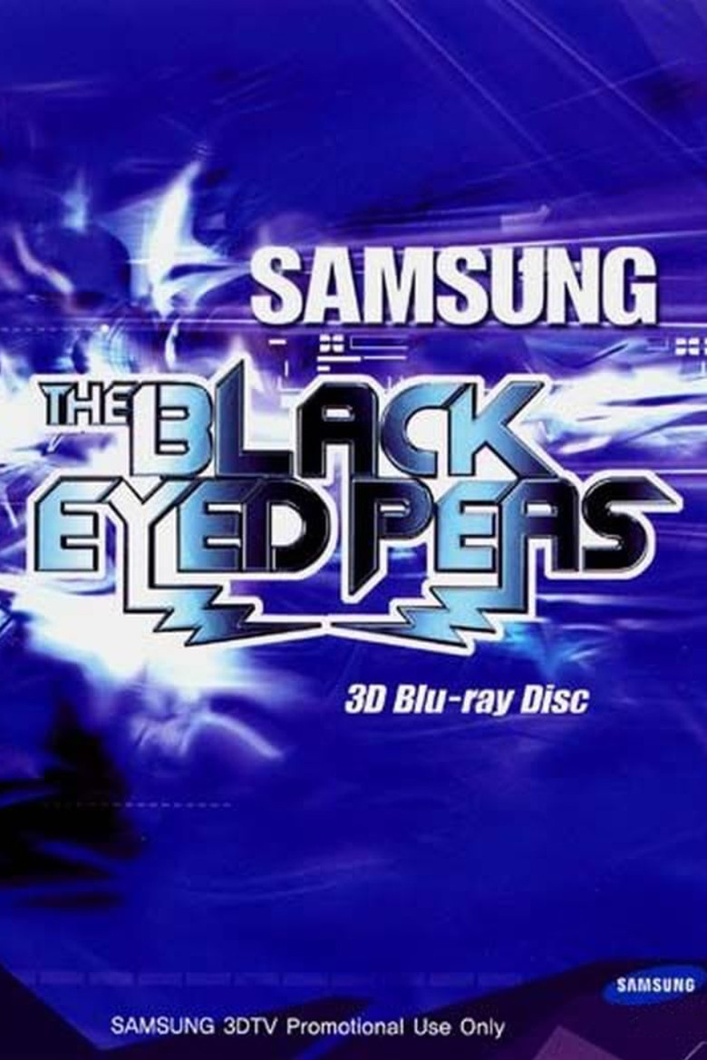 Black Eyed Peas Mini Concert 3D poster background
