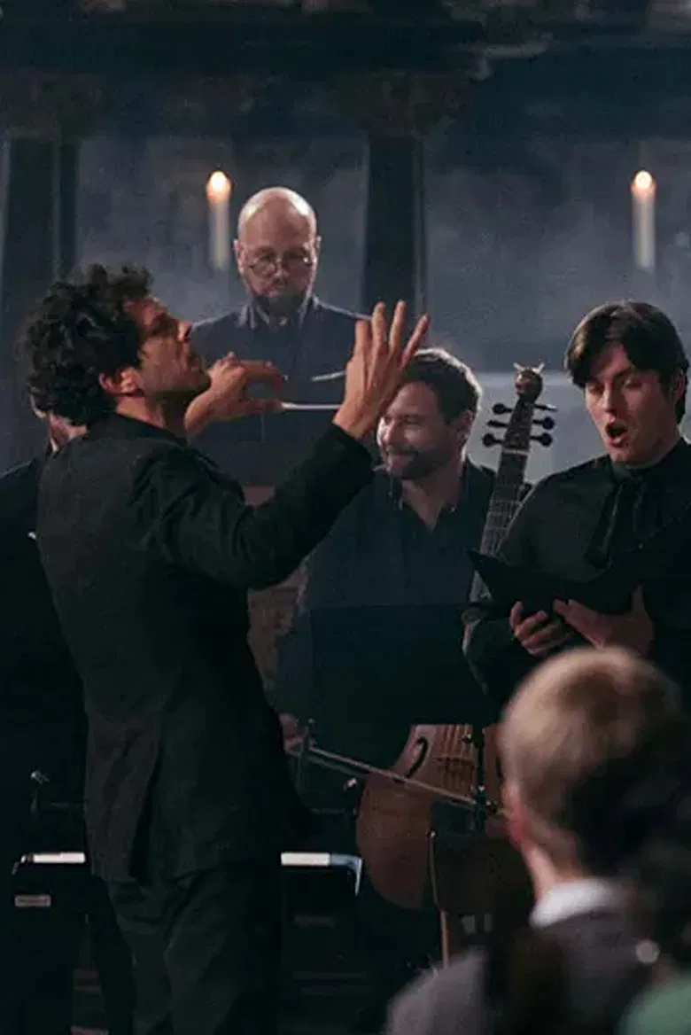 In Search of Bach I. Welt, Gute Nacht poster background