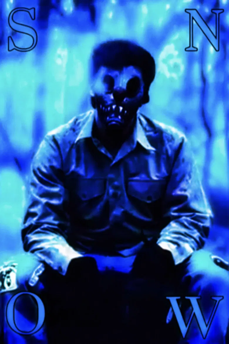 Snow poster background