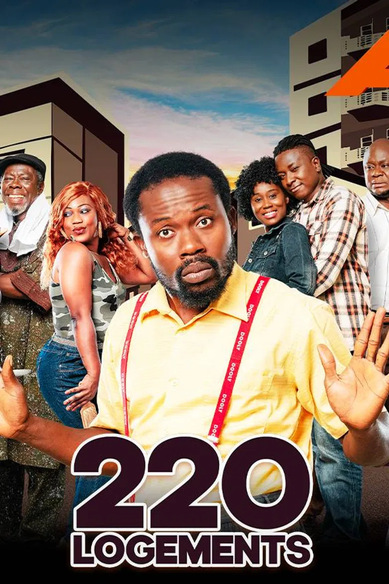 220 Logements poster background